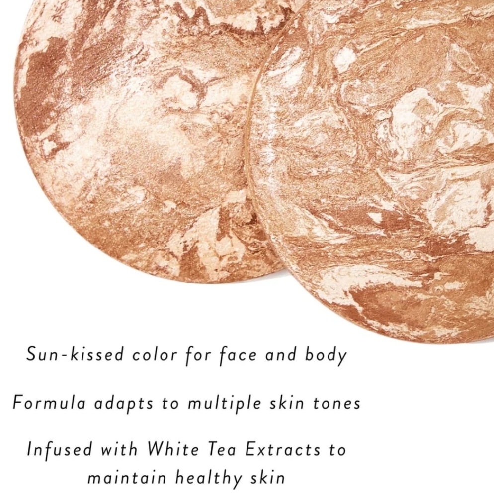 Laura Galler Baked Body Frosting Face & Body Glow Bronzer: Tahitian Glow, NIB - Picture 3 of 6
